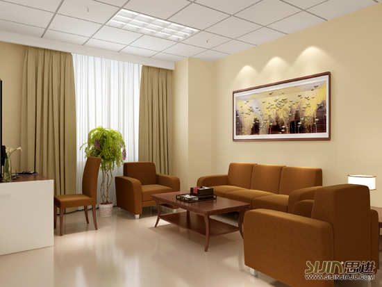 VIP室辦公家具效果圖