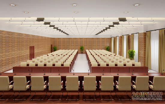 報(bào)告廳室辦公家具效果圖